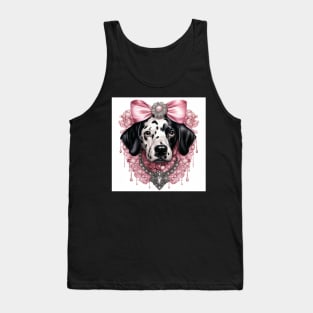 Luxe Dalmatian Tank Top